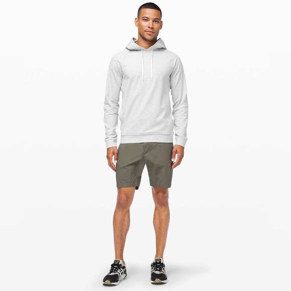 Lululemon City Sweat Pullover Hoodie NHL Vancouver Canucks Light Grey Sea Salt - Picture 4 of 12